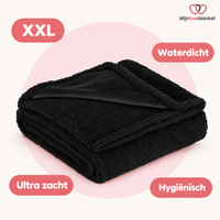 Love Blanket - Waterdicht Deken XL (145x216 cm) - Zwart