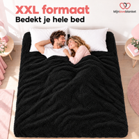 Love Blanket - Waterdicht Deken XL (145x216 cm) - Zwart