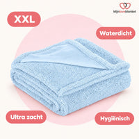 Love Blanket - Waterdicht Deken XL (145x216 cm) - Blauw
