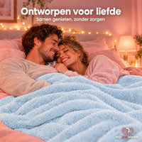 Love Blanket - Waterdicht Deken XL (145x216 cm) - Blauw