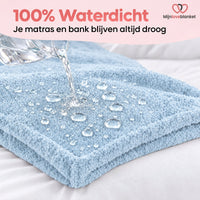 Love Blanket - Waterdicht Deken XL (145x216 cm) - Blauw