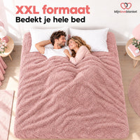 Love Blanket - Waterdicht Deken XL (145x216 cm) - Roze